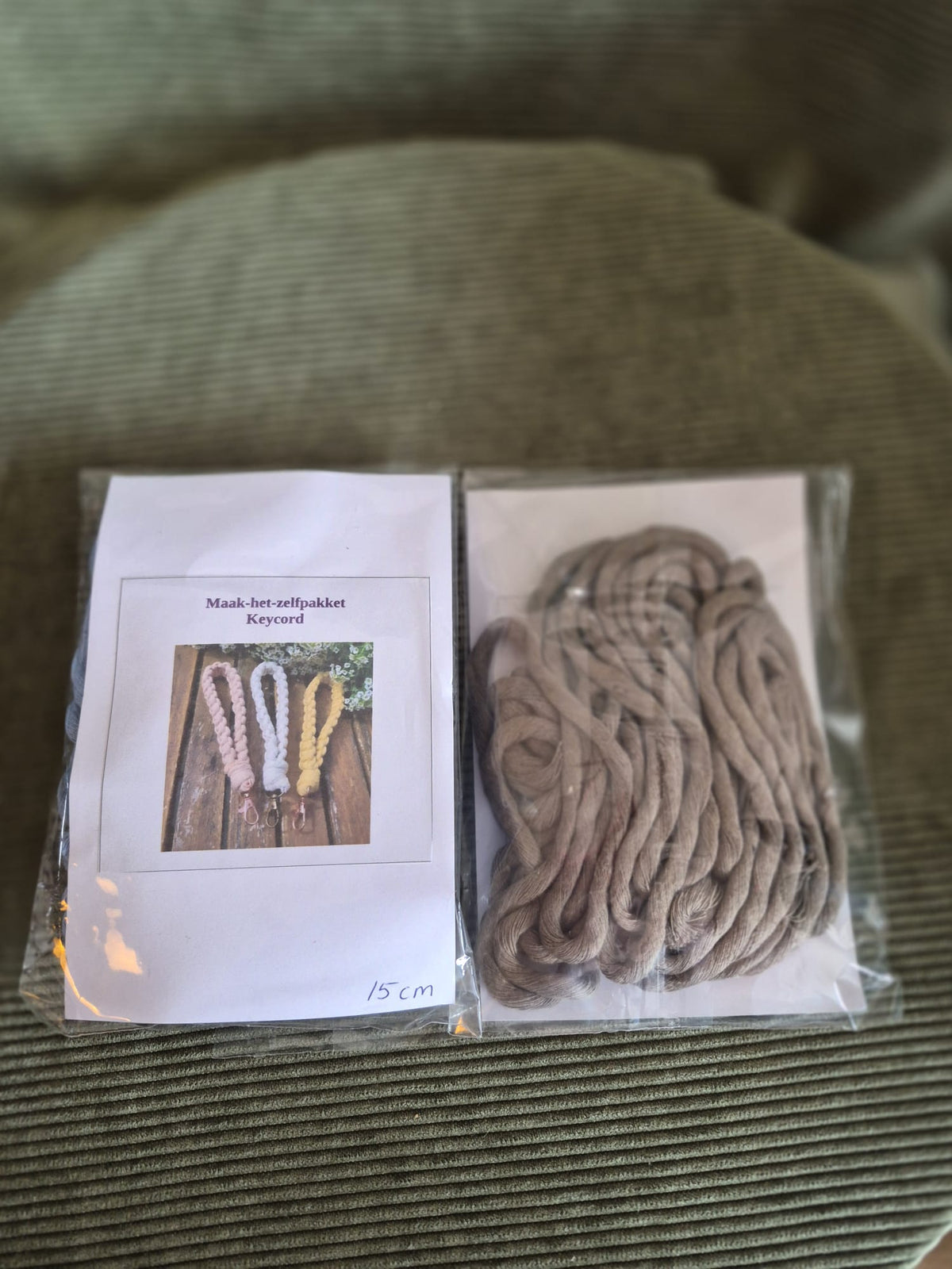 Knoop-het-zelfpakket Keycord