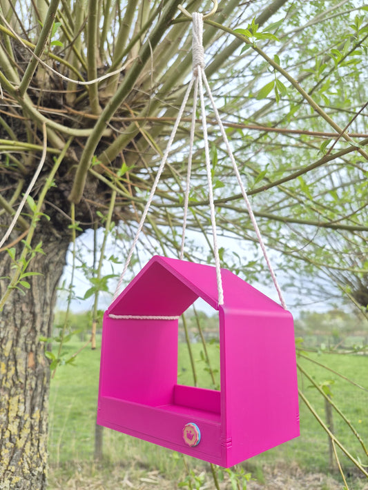 Vogelvoederhuisje Magenta