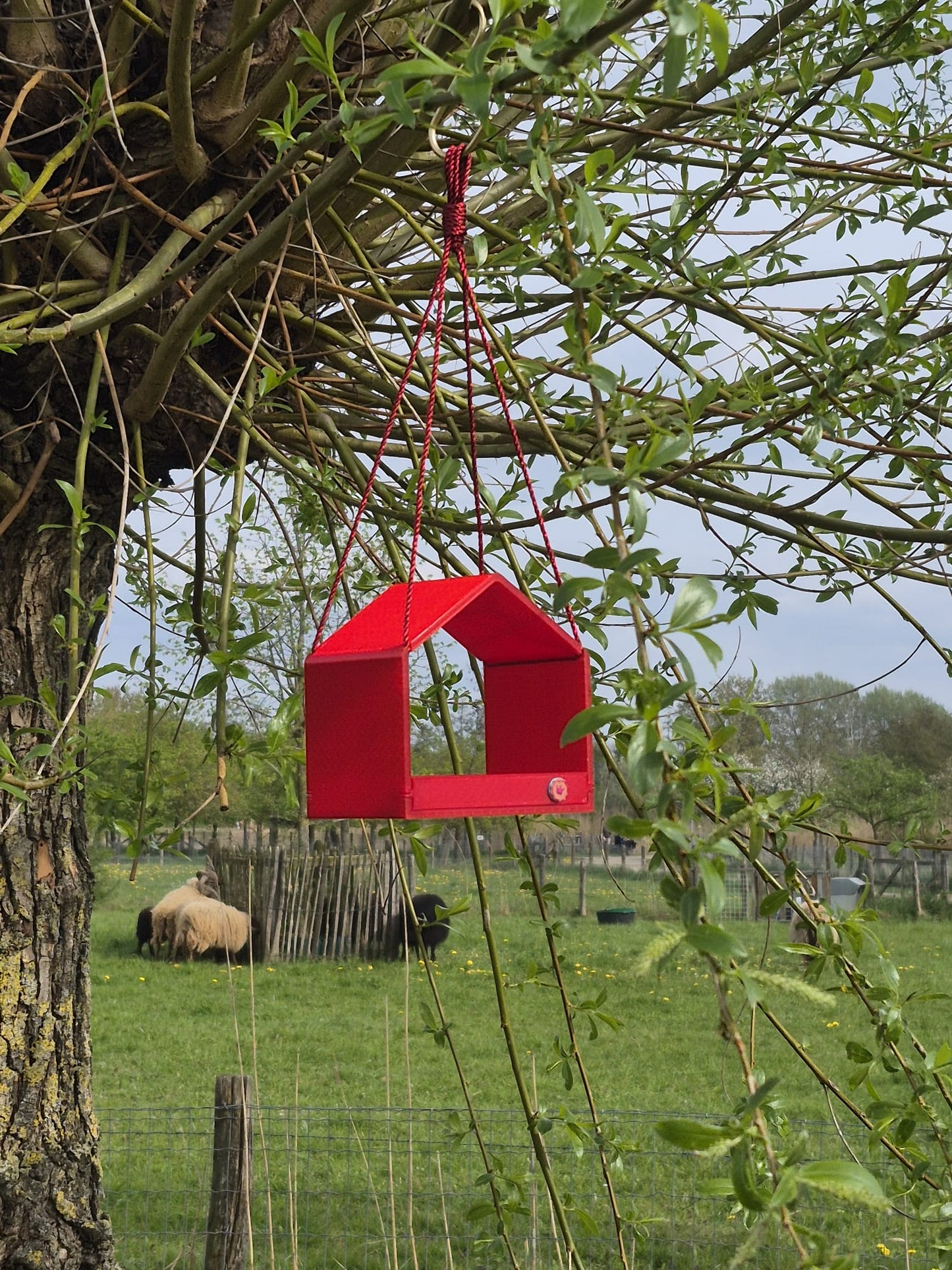 Voederhuisje Rood
