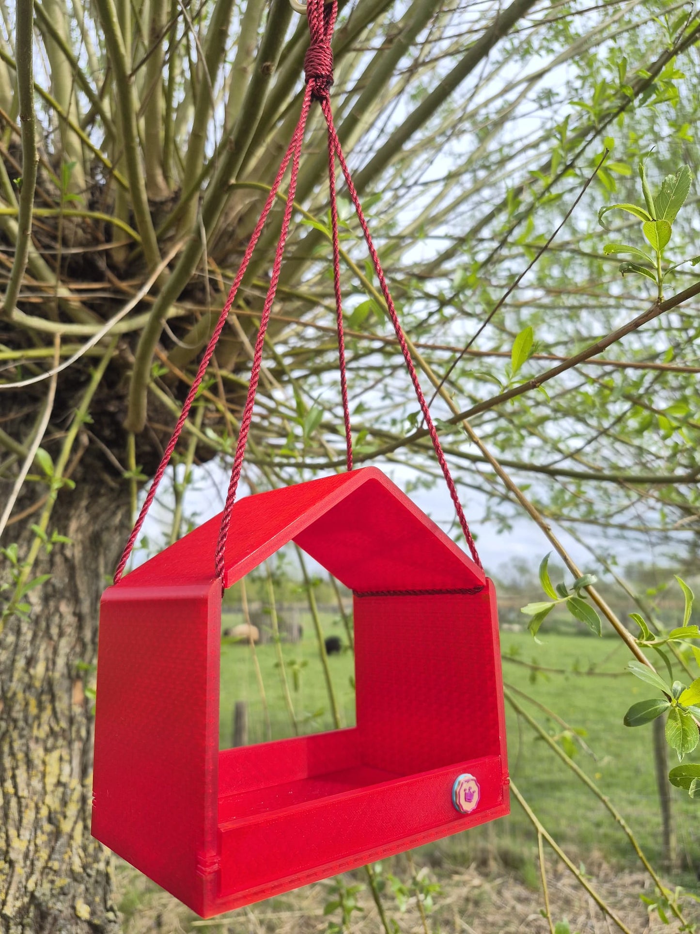 Voederhuisje Rood