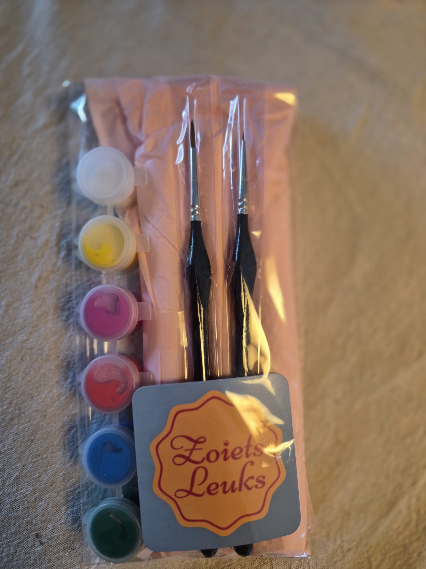 DIY Pakket Kaarsen Versieren – Incl. 3 Kaarsen, Verf & Penselen