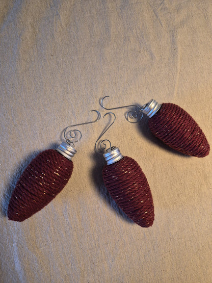 Handgemaakte kerstballen