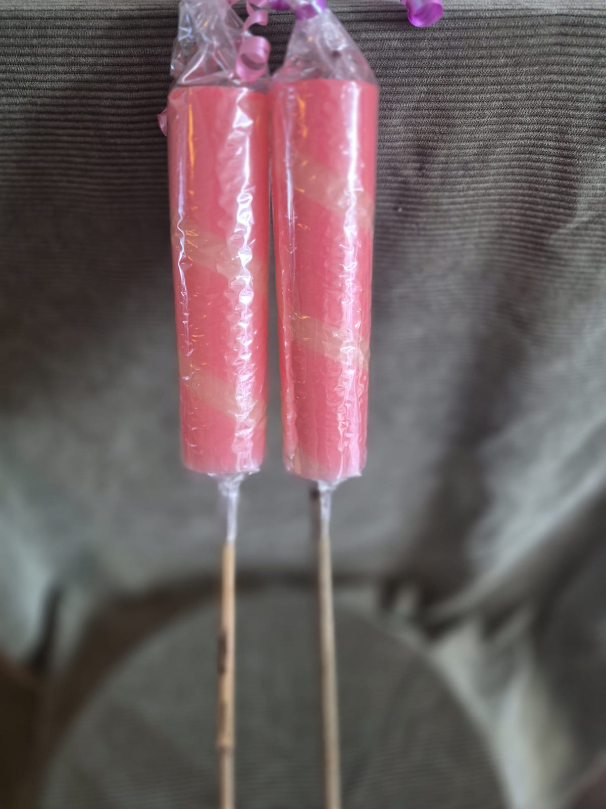 Tuinfakkel roze swirl
