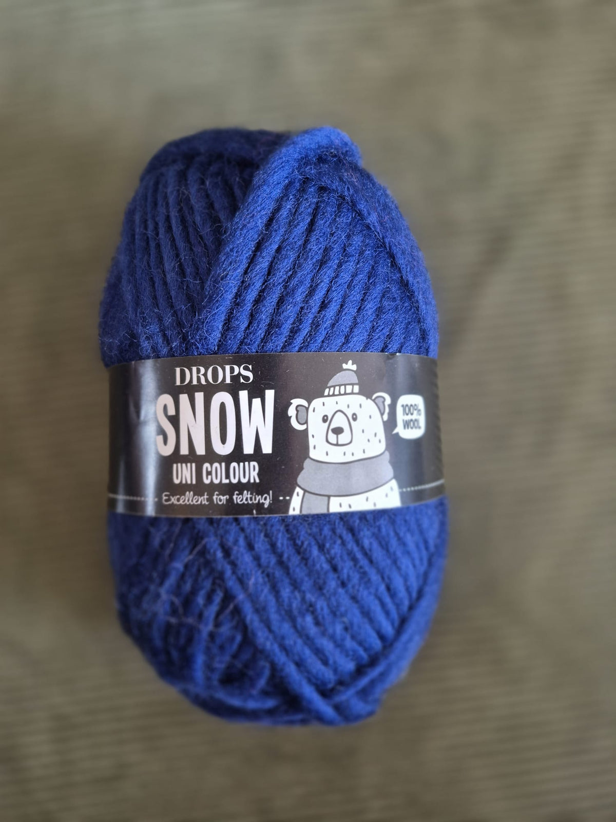 Wol van Drops Snow Unicolor