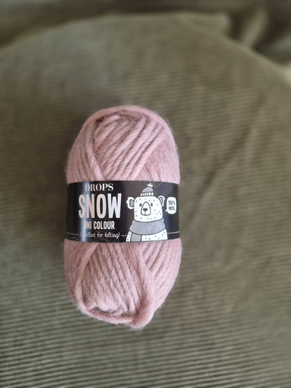 Wol van Drops Snow Unicolor