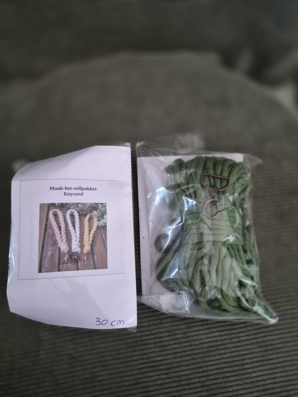 Knoop-het-zelfpakket Keycord