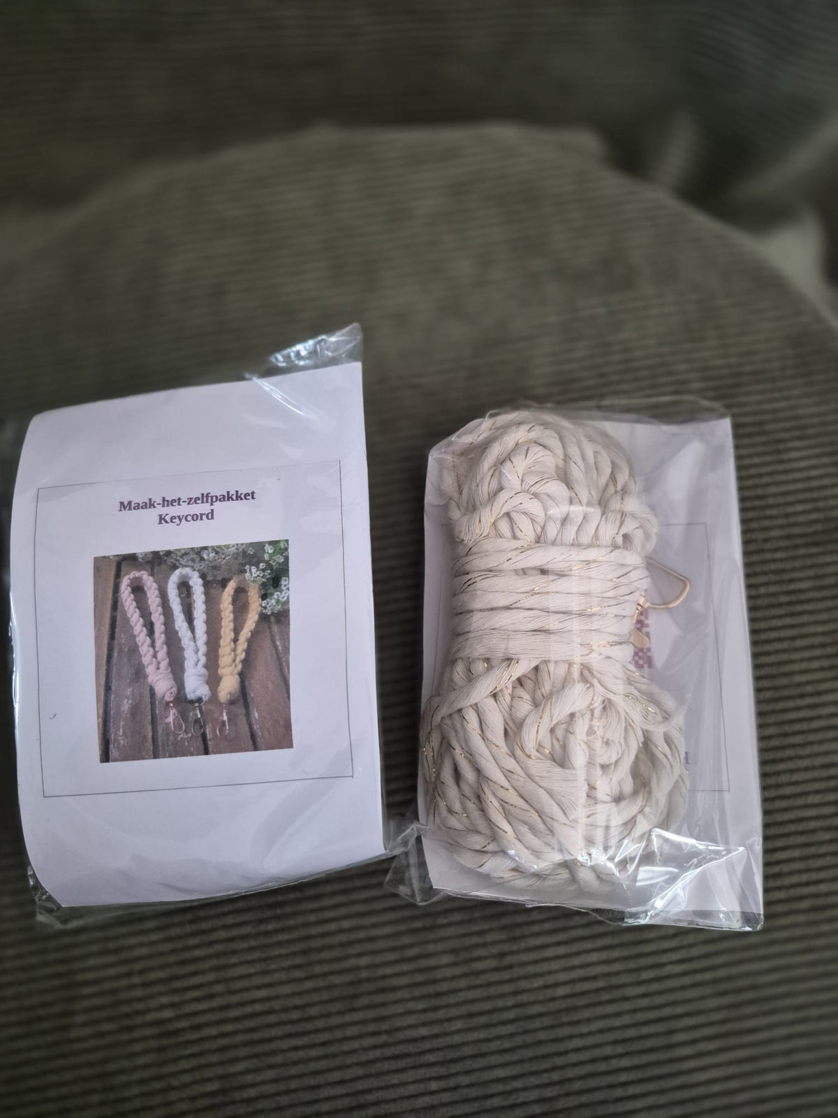 Knoop-het-zelfpakket Keycord