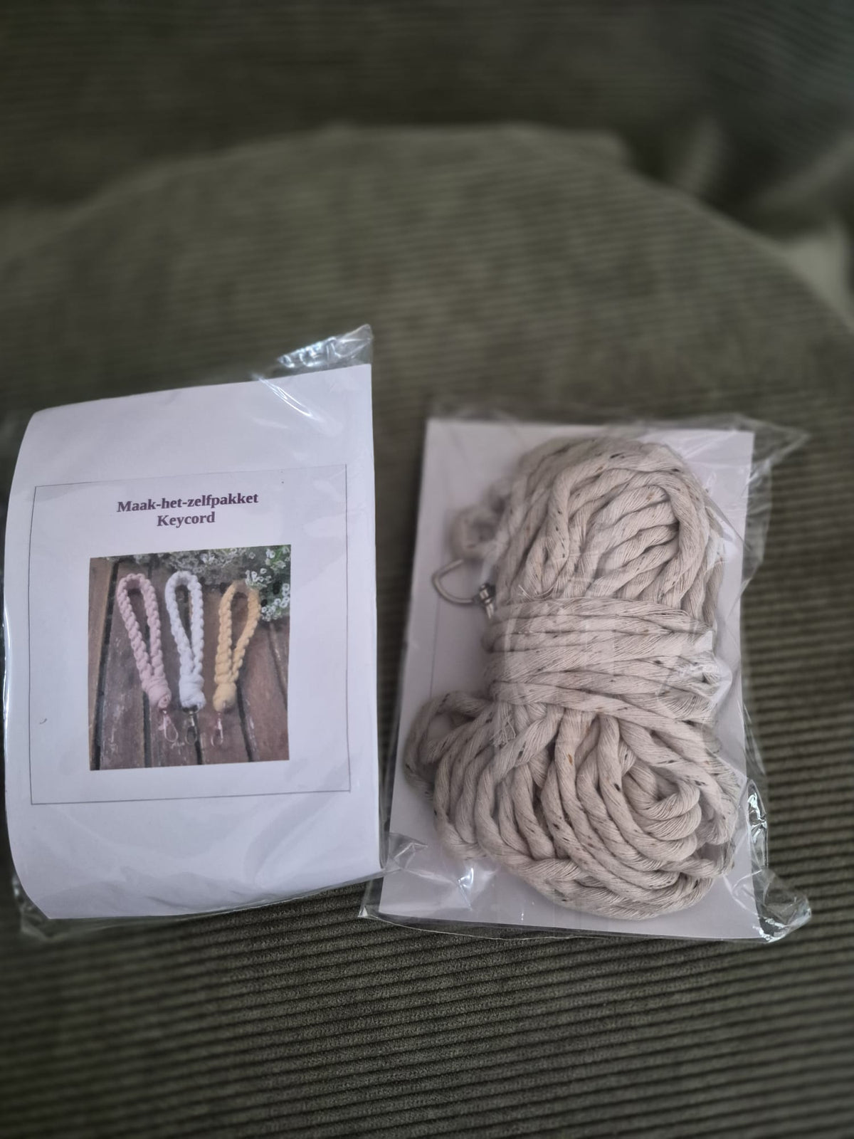 Knoop-het-zelfpakket Keycord