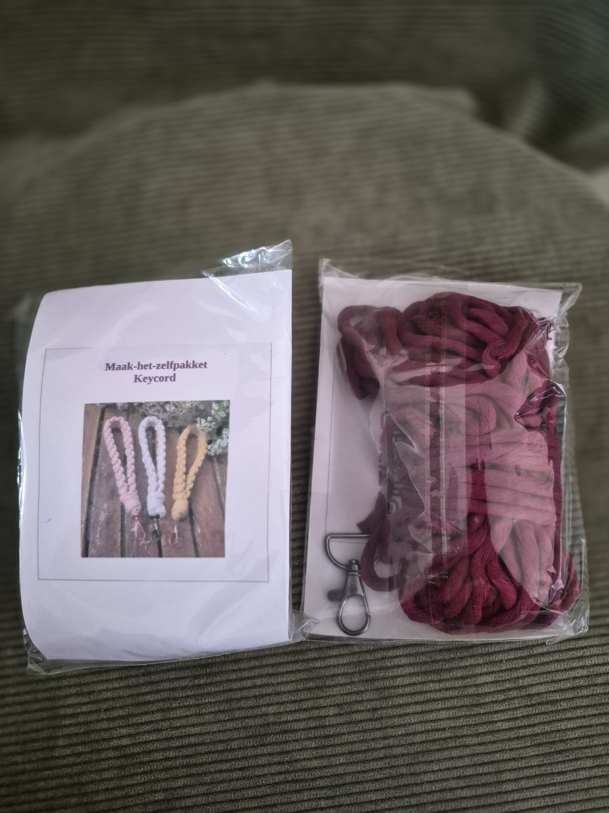 Knoop-het-zelfpakket Keycord