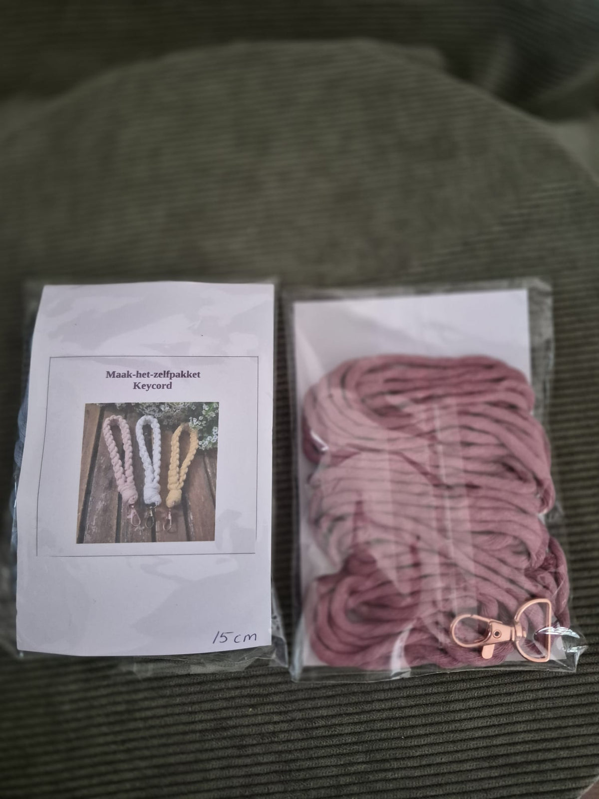 Knoop-het-zelfpakket Keycord
