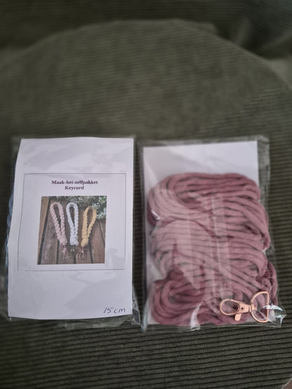 Knoop-het-zelfpakket Keycord