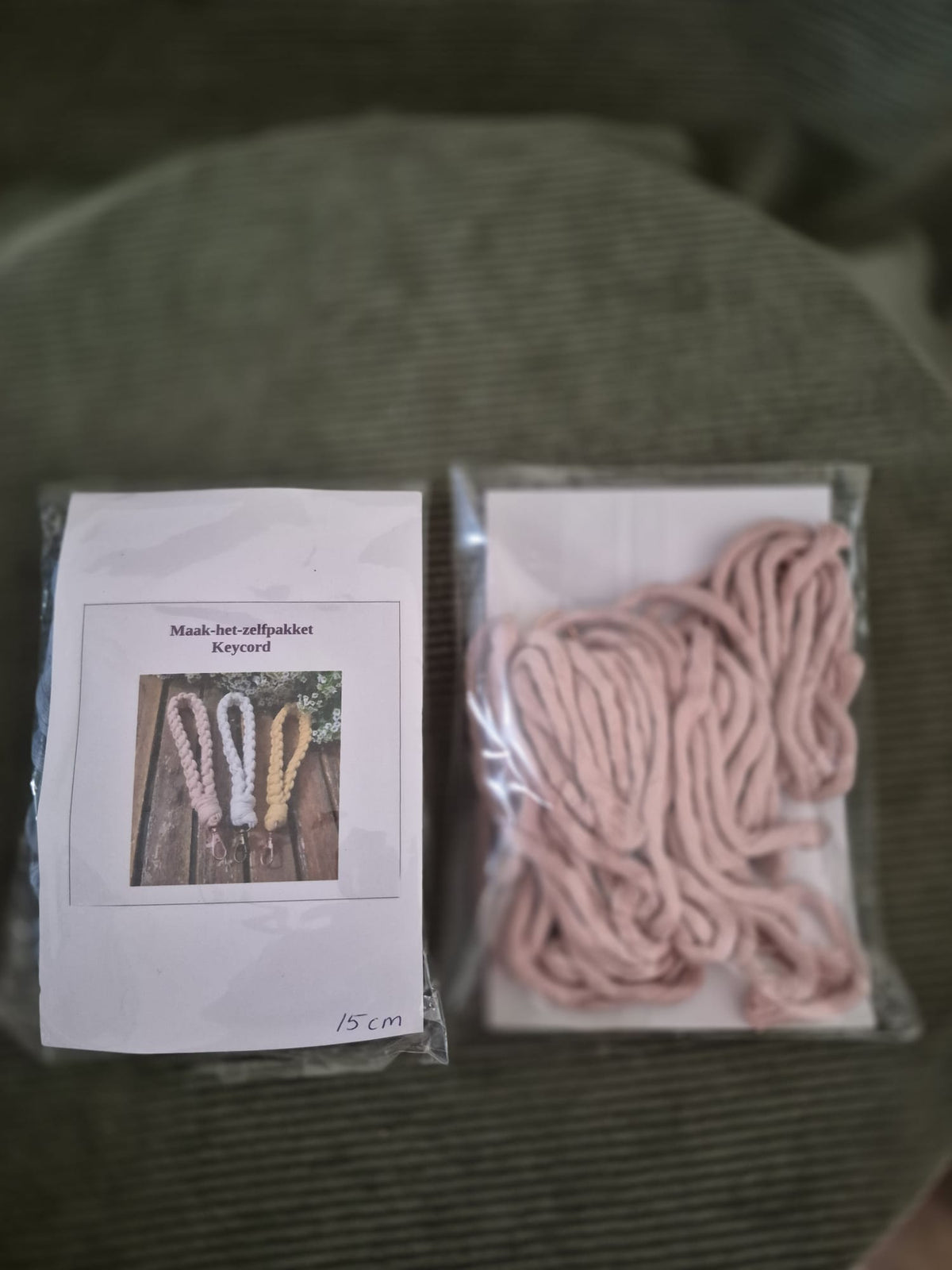 Knoop-het-zelfpakket Keycord