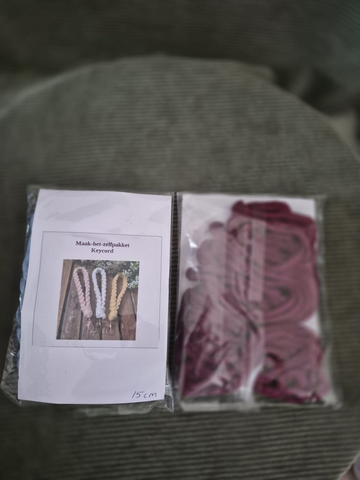 Knoop-het-zelfpakket Keycord